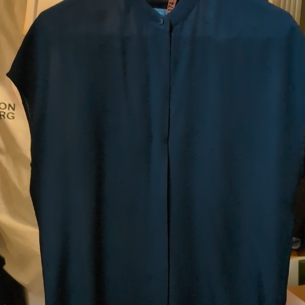 Vince Blue Blouse - Picture 5 of 8